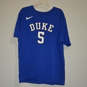 Nike Duke Blue Short Sleeve Tee